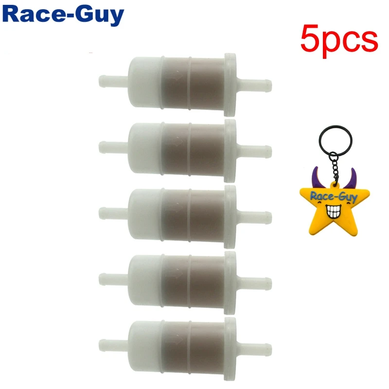 1/" 6 мм ТОПЛИВНЫЙ ФИЛЬТР ДЛЯ Briggs& Stratton John Deere Mercury Johnson Evinrude снегоход Dirt Bike косилка ATV подвесной Маринер - Цвет: 5 Pieces