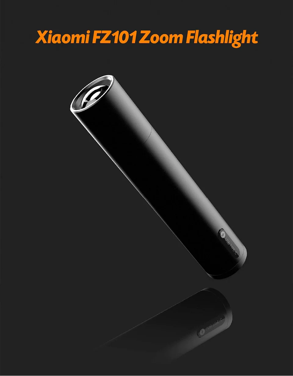 Xiaomi Beebest Flash светильник 1000LM 5 моделей масштабируемый многофункциональный яркость портативный EDC и магнитный задний и велосипедный светильник