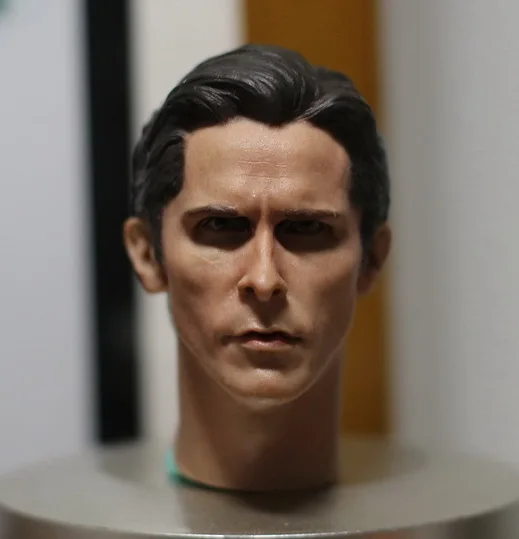 

1/6 scale male figure head sculpt Christian Bale doll head for 12" Action figure doll accessories,Not included body and clothes