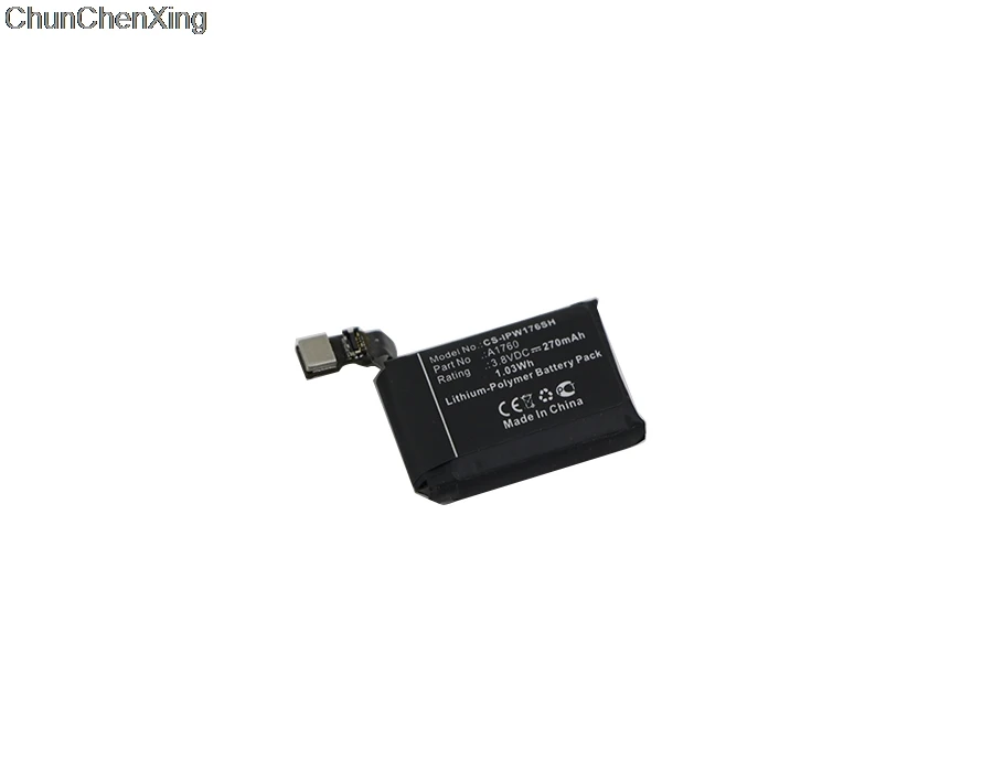 Аккумулятор Cameron Sino A1760 270 мАч для Apple MNNN2LL/A MP032LL/A Watch 2 38 мм|Цифровые аккумуляторы| |