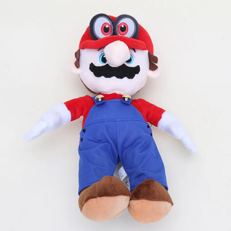 Набор из 2 Super Mario игрушки 25 см Odyssey свадебное платье жениха костюм Марио Принцесса Персик каппи кошка плюшевые игрушки куклы хэллоуин Игрушка