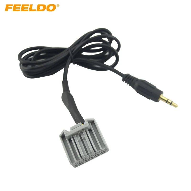 FEELDO 10 шт. для Honda CRV Civic Crider 3 5 мм AUX жгут соединения стерео аудио кабель провод IPOD/MP3