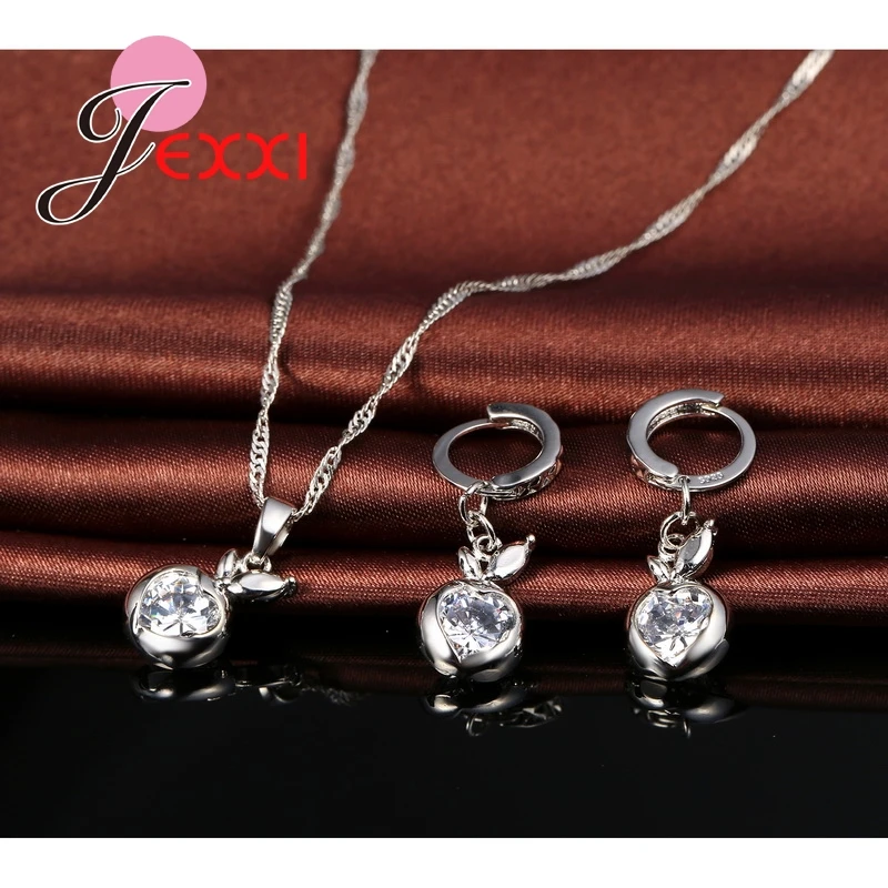 Женский комплект из колье и серёг серебра 925 пробы|accessories hyundai|necklace colorsnecklace flag |