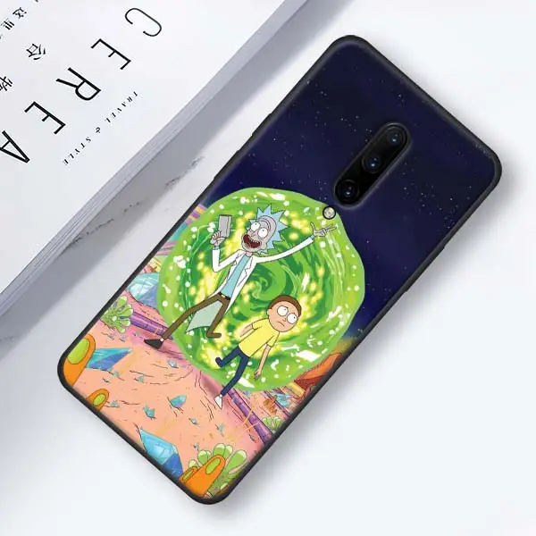 015 Черный чехол s для Oneplus 7 7 Pro 6 6T силиконовый чехол для телефона для Oneplus 7 7Pro Рик и Морти Мягкий чехол из ТПУ Корпус Coque Funda Capa - Цвет: 015