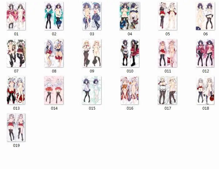 Kantai collection аниме персонажи Shoukaku & Graf Zeppelin наволочка для подушки Taigei Ryuho (kanglue)