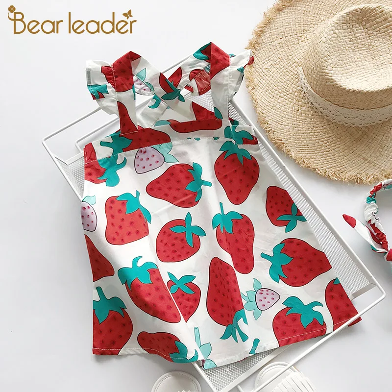 Bear Leader/платья для маленьких девочек летнее Брендовое детское платье принцессы с