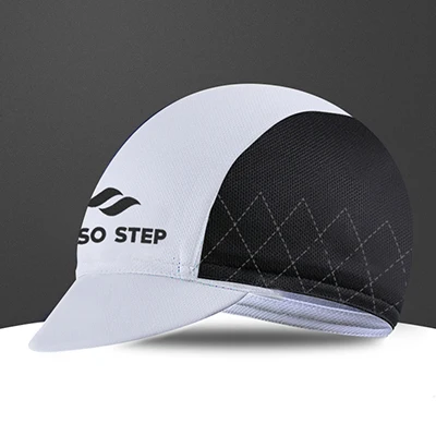 White And Black Велосипедные шапочки велосипедный головной убор MTB повязка на голову велосипед Кепка Спортивная Кепка дышащий солнцезащитный Велоспорт шлем шляпа снаряжение для верховой езды - Цвет: White And Black