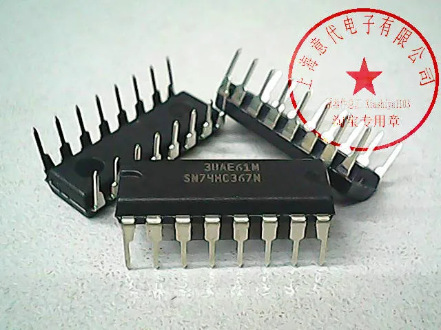 10 шт. SN74HC367N 74HC367 HC367N 100% новые и оригинальные шестигранные шины с 3-мя выходами IC New |