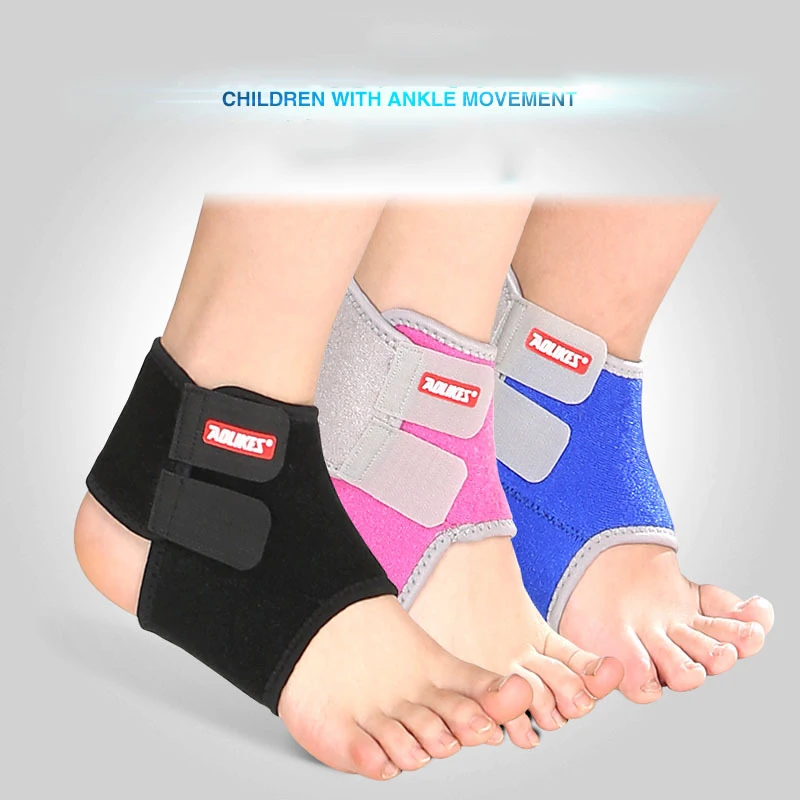 2pcs/Lot Children Football Basketball Dancing Ankle Guards Pad Wrap Tarsus Protector Joint Protection Anti Sprain Girl Boys Gift | Спорт и