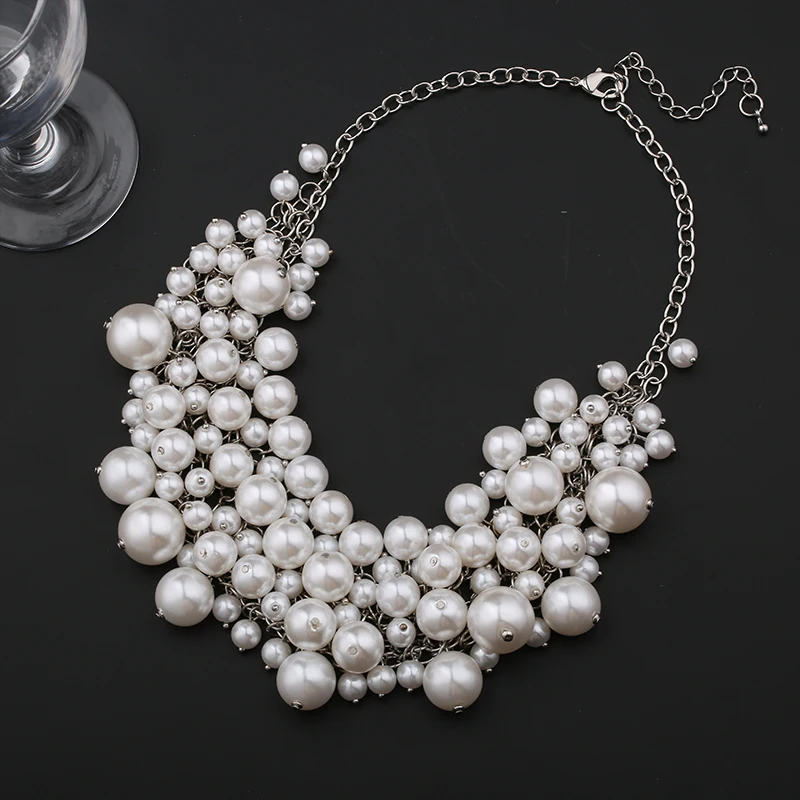 JOOLIM ювелирные изделия оптом/Новинка 2017 года колье кластер с искусственным