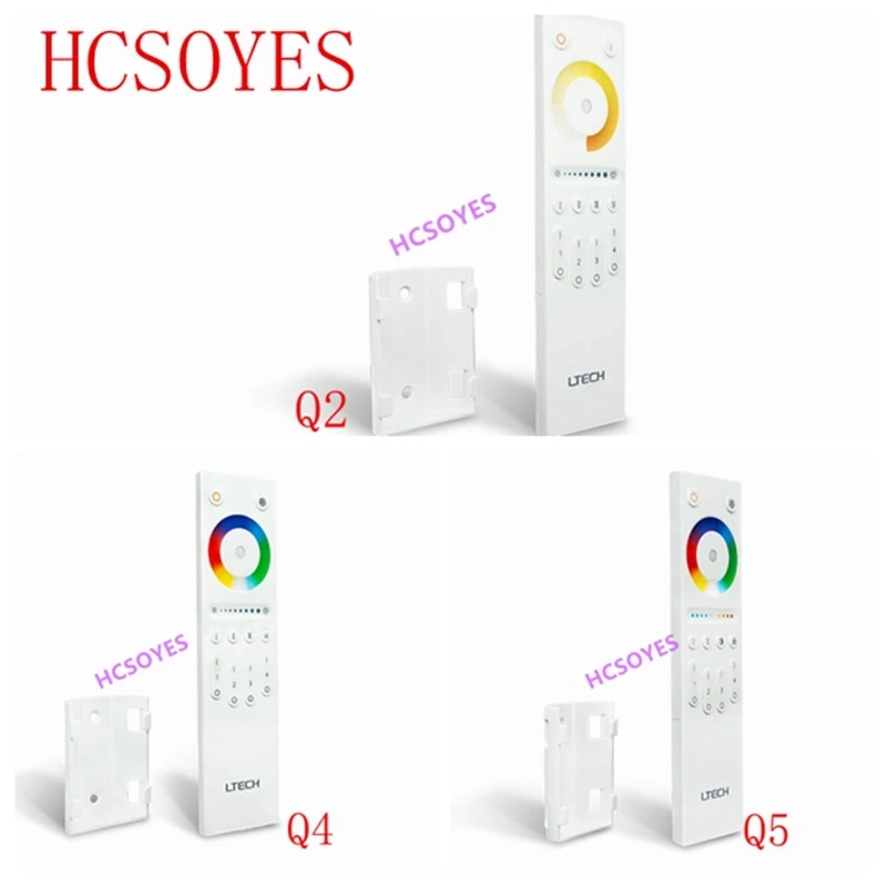Ltech РЧ пульт дистанционного управления 4 зоны Q2 CT Q4 RGBW Q5 RGB + CCT Светодиодная лента