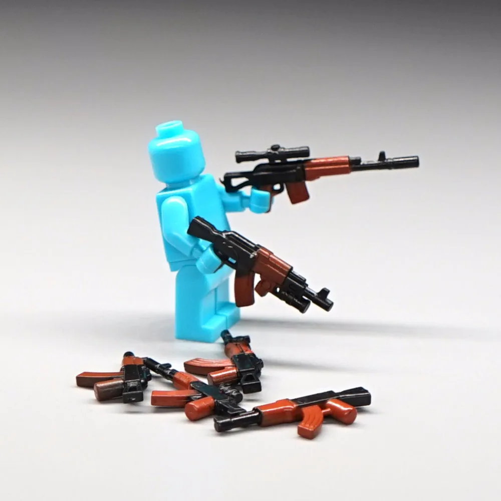 Военный мировой войны 2 оружие армия солдаты город SWAT строительные блоки legoe
