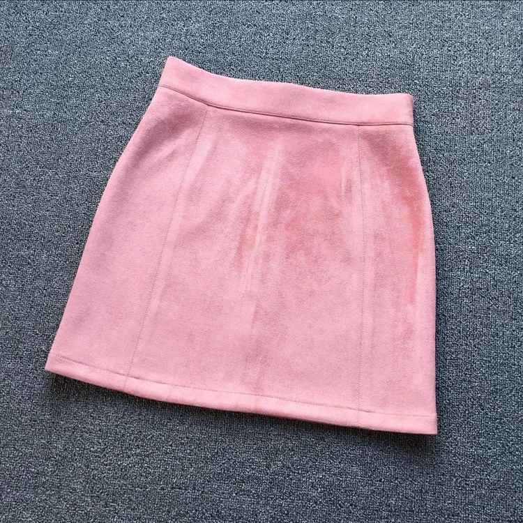 Новинка 2016 Корейская версия осенне зимняя юбка в стиле Хепберн трапециевидная