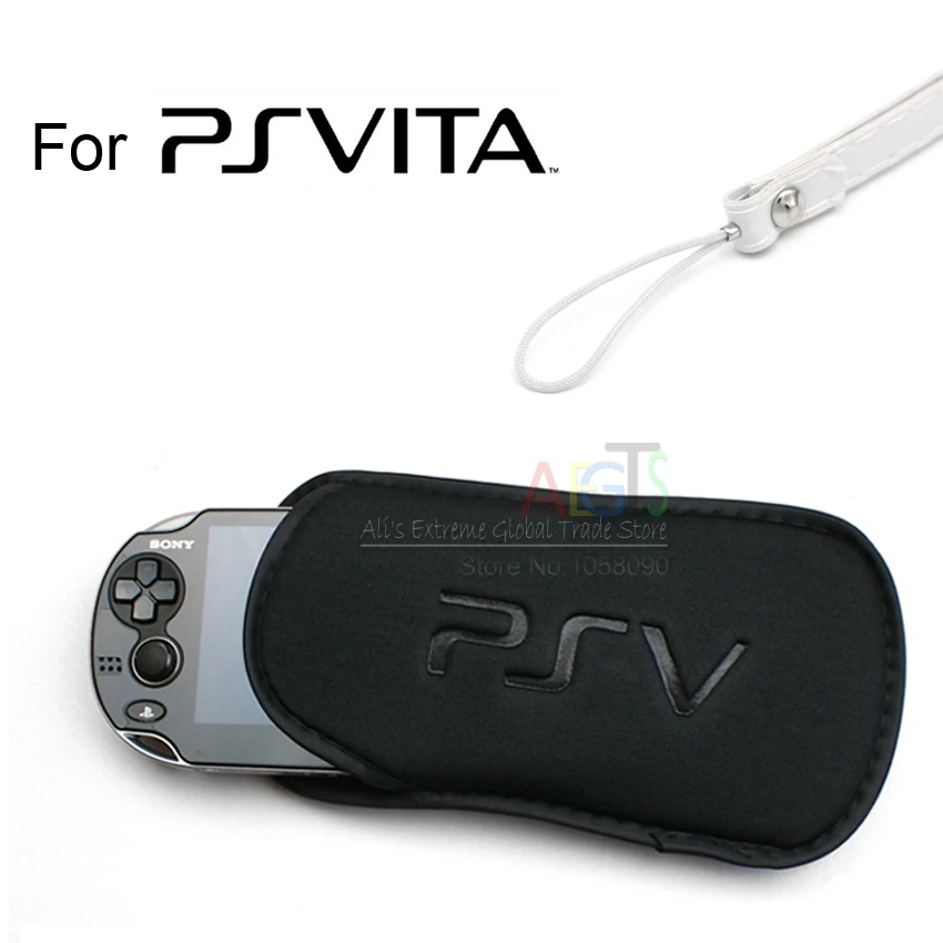 Черный мягкий чехол сумка 2 в 1 защитный для Sony PS VITA PCH 2000 PSV 1000 аксессуары игр с