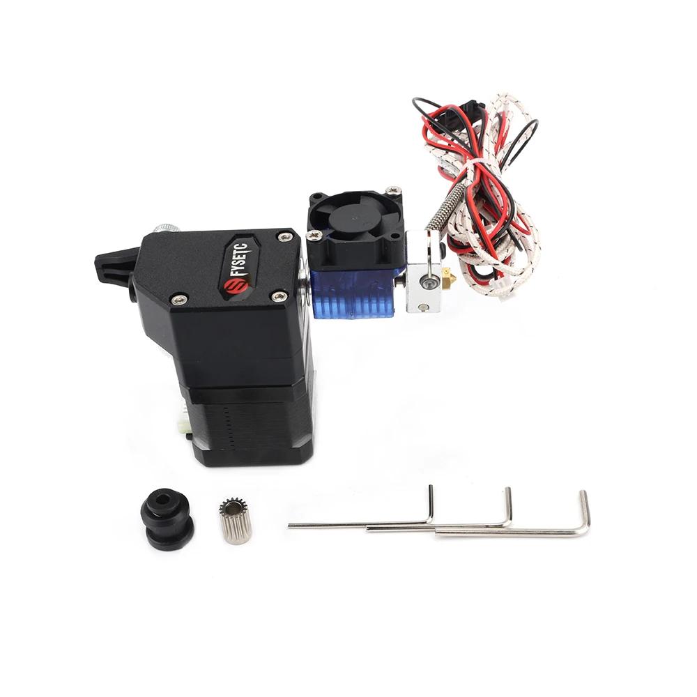 Черный BMG экструдер V6 HOTEND Боуден экструдер с PT100 датчик двойной привод экструдер для Wanhao D9 Creality CR10 Ender 3 Anet E10