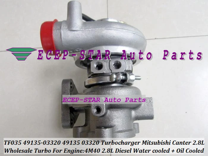 Турбо TF035 49135-03320 4913503320 3214994 100410002 для MITSUBISHI Canter Challanger Delica L400 Pajero Shogun CAT307 4M40 2.8L |