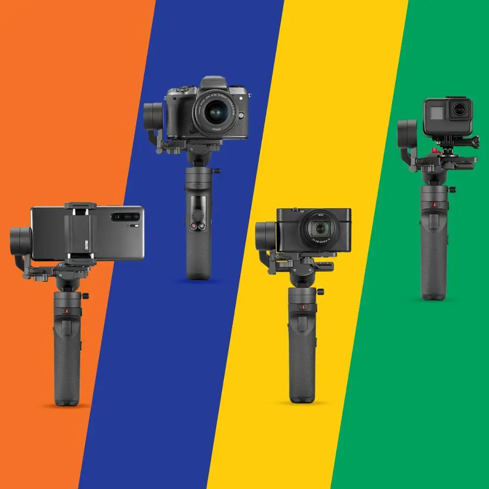 ZHIYUN Crane M2 разных цветов с шарнирным соединением для смартфона 3 Axis смартфонов