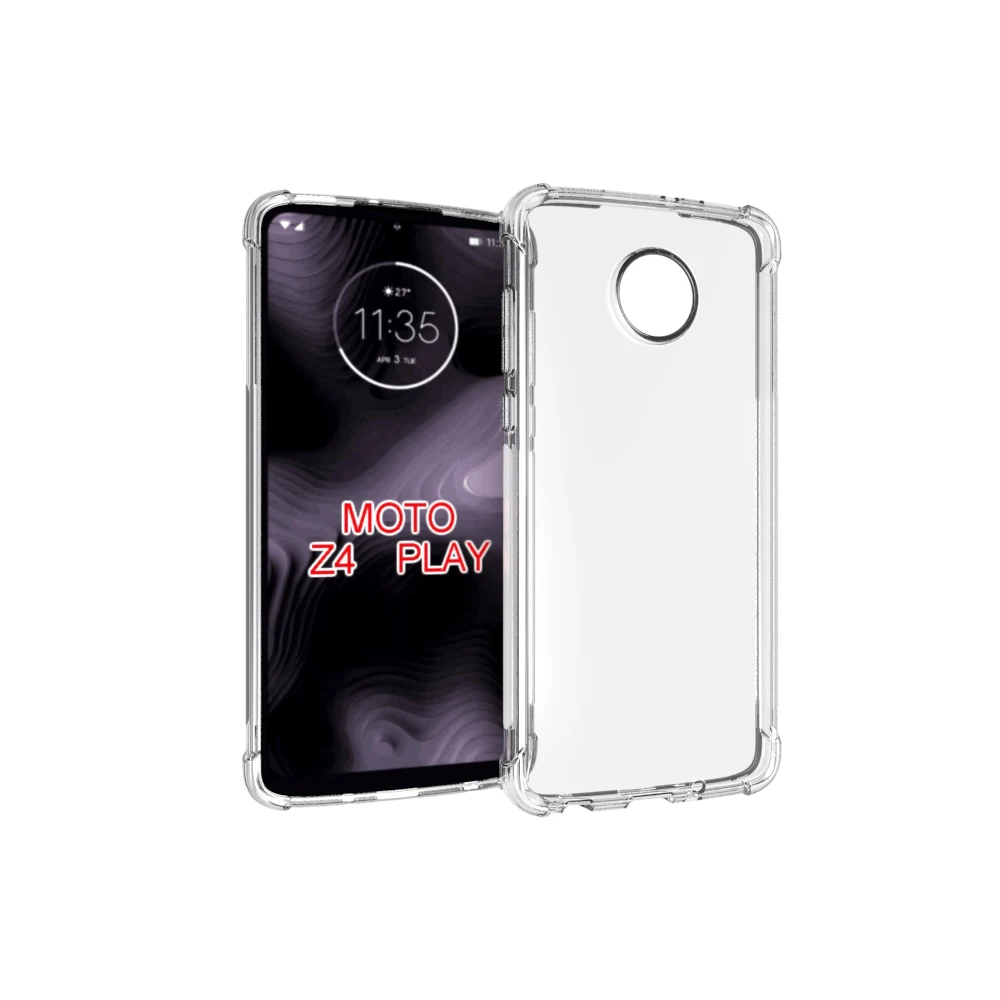 Брендовый противоударный защитный чехол gligle для Motorola Moto Z4 Play силиконовый из