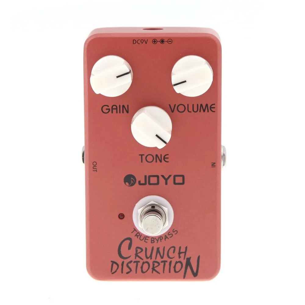 Joyo JF-03 искажение искажений педаль эффектов для электрогитары настоящий байпас