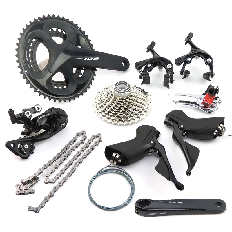 SHIMANO 105 R7000 шоссейные велосипеды переменной Скорость тормозных колодок 2x11 S 22 -