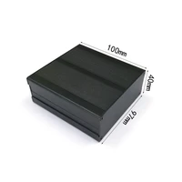aluminum alloy instrument shell electric enclosure box diy 97x40x100mm new customized wholesale price