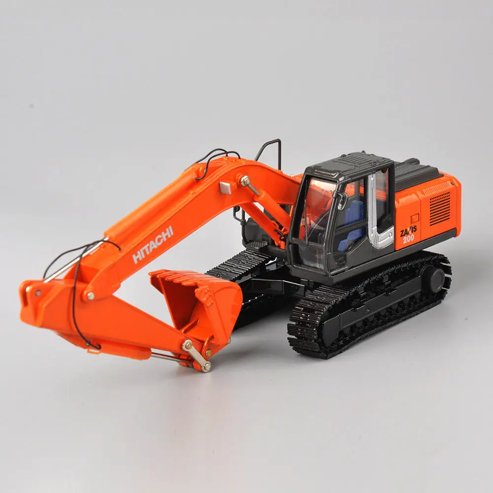 Hiachi 1/50 масштаб Zaxis ZH200 экскаватор литая модель треков автомобиль игрушки грузовик автомобиль литье под давлением Модель Коллекция литья под давлением