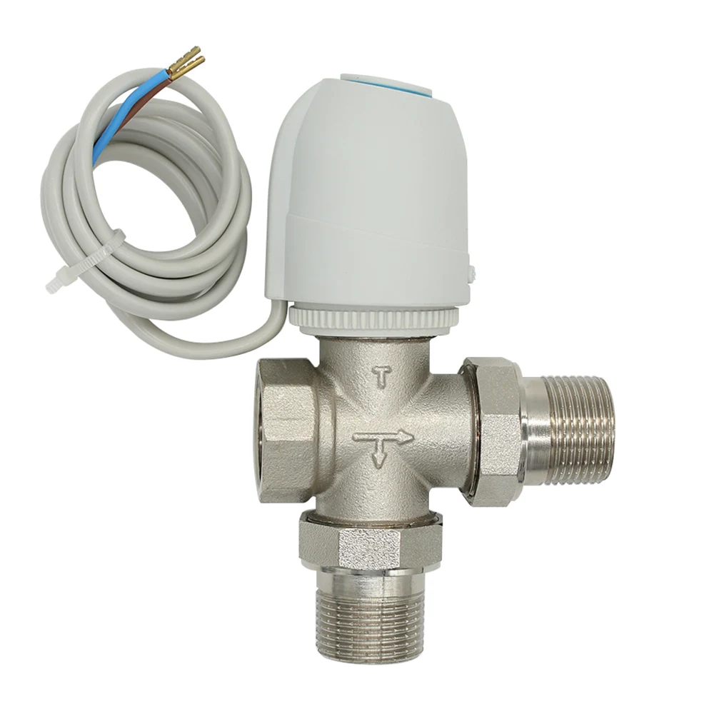 230 В нормально открытый закрытый электрический тепловой привод для подогрева