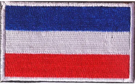 Netherlands Flag Нашивки с вышитым флагом в европейском стиле для Беларуси, Европы, Испании, Италии, Германии, Великобритании, Франции, Польши, Нидерландов, России - Цвет: Netherlands Flag