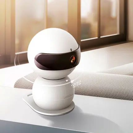 Новый продукт lenovo Wi Fi IP Камера Снеговик SR Беспроводной HD 1080 P монитор CCTV часы
