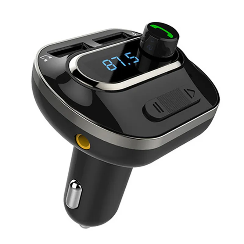 FM передатчик Aux модулятор автомобильный комплект громкой связи Bluetooth аудио MP3