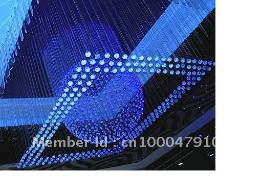 Люстра из оптического волокна 13 цветов затемнение стробоскоп и вспышка