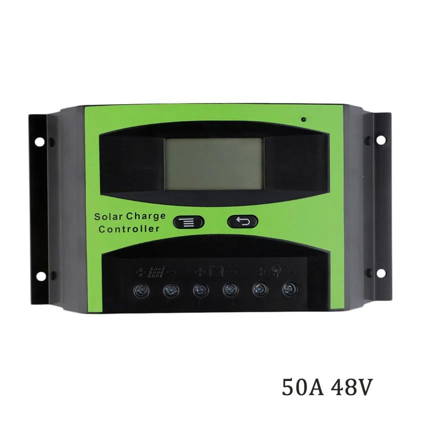 50A 48 V ЖК дисплей Солнечный Системы модуль генератора Панель Зарядное устройство