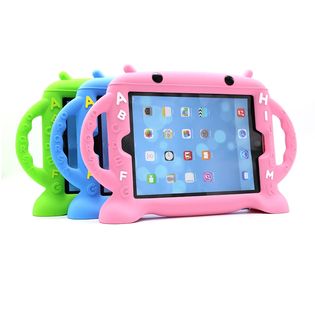 Jovtini-цифровой преобразователь для iPad 2/3/4 Детские безопасный противоударный чехол из медицинского силикона с рисунками из мультфильмов чехол для iPad 2/3/4 Чехол новейшего дизайна