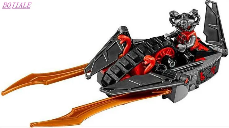 Bojiale 10579 219 шт. ниндзя Vermillion Invader Jay Бела Building Block совместимые 70622 06043 Кирпич игрушка |