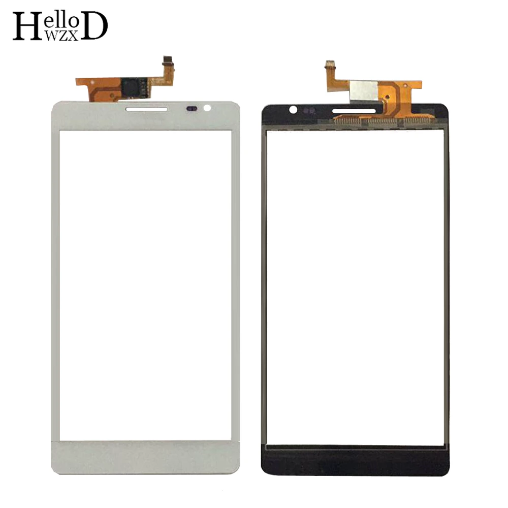 Мобильный Сенсорный экран сенсорный Экран для huawei Коврики 1 Коврики MT1-U06 touch спереди Стекло планшета Панель Сенсор+ пленка протектора 3 м клей