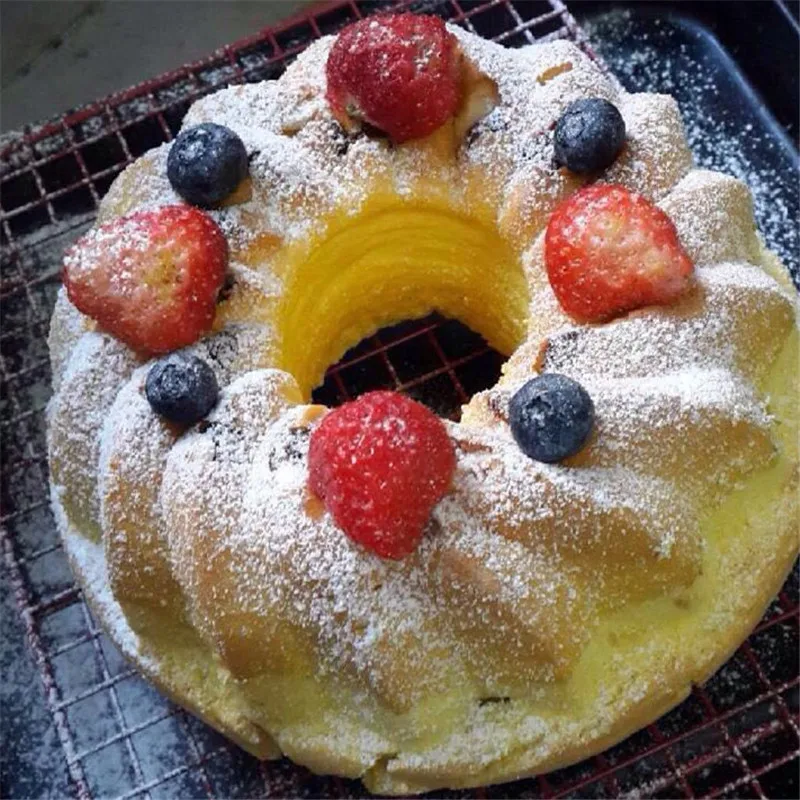 Kouglof силиконовая форма для торта тыквы Kugelhopf искусственная посуда выпечки