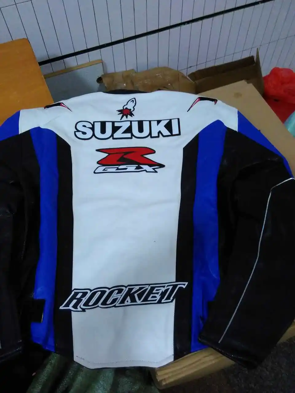 motorcycle jacket men PU leather riding racing anti-dropping motocross clothing for suzuki | Автомобили и мотоциклы