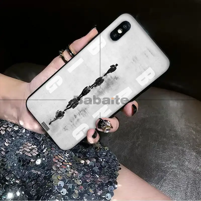 A6 Babaite G-DRAGON Большой взрыв GD peace minusone милый чехол для телефона Apple iPhone 8 7 6 6 S Plus X XS MAX 5 5S SE XR мобильный чехол - Цвет: A6