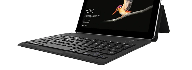 4,0 Bluetooth клавиатура кожаный чехол для microsoft Surface Go 10 дюймов выпущен, ультра-тонкий и легкий беспроводной keybord