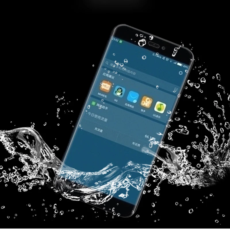 10 шт./лот 9 H полный экран закаленное стекло для Xiaomi Mi 6 защитная пленка 0.26 мм Для