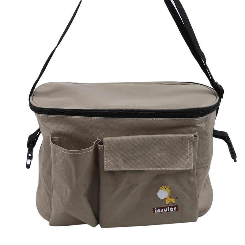 

Thermal Insulation Baby Diaper Bags For Strollers Waterproof Nappy Changing Bags Mommy Stroller Bags Cooler Bags