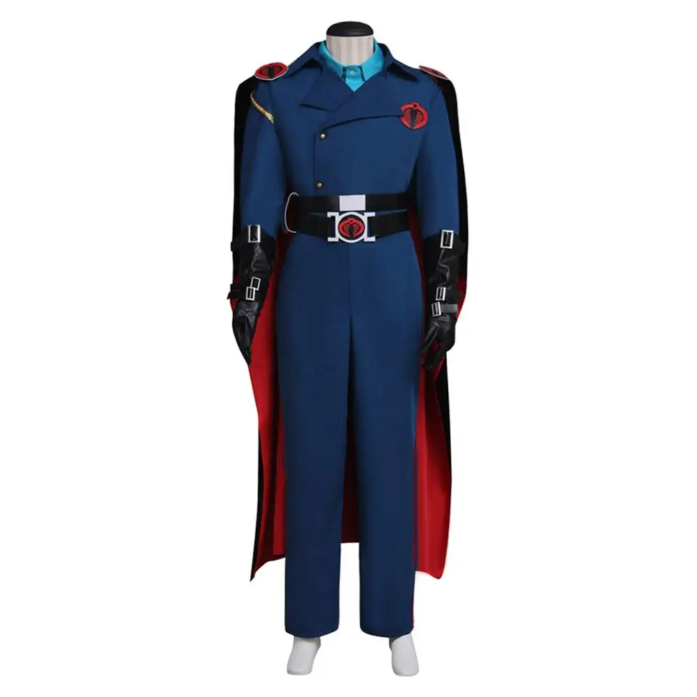 G.I. Joe: Rise of Cobra Косплей Cobra Commander косплей костюм Взрослый мужской нарядный Хэллоуин костюм