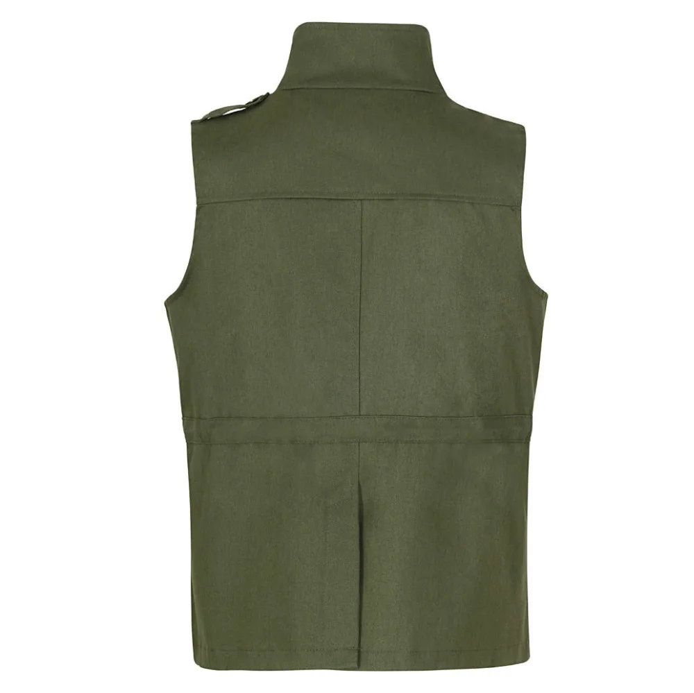 Maxfresh осень-зима одноцветное Однобортный без рукавов Для женщин жилет | Женская