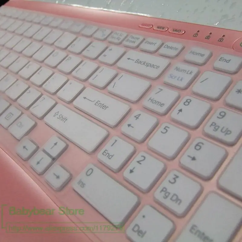 15 дюймов силиконовый чехол для клавиатуры Sony VAIO E15 S15 EB 5 SE EH EL CB F219 EE F24 Series |