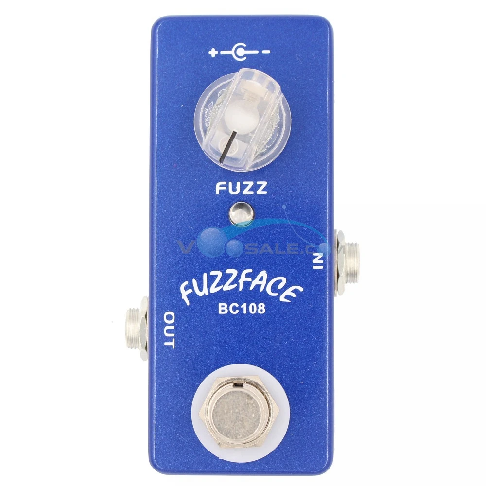 Mosky Fuzzface педаль для гитарных эффектов микро гитары настоящий байпас