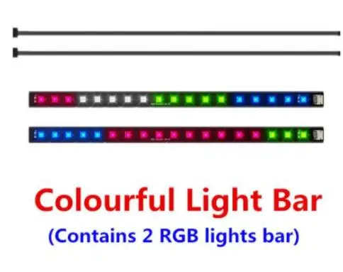 2 RGB lamp strips Aigo C5 aura sync 3 P-5 V чехол для компьютера PC охлаждающий вентилятор RGB регулируемый светодиодный 140 мм тихий ИК-пульт дистанционного управления для компьютера охлаждающий RGB чехол-вентилятор - Цвет лезвия: 2 RGB lamp strips