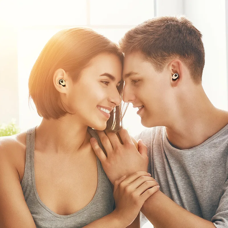 Беспроводные наушники VOBERRY C-TS01 Mini Twins с пандой Bluetooth настоящие стерео
