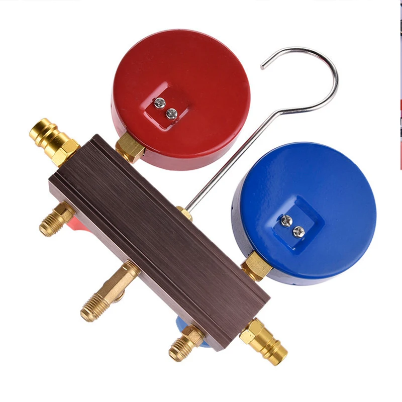 Автомобильный Кондиционер хладагент давление для R12 R22 R134a R404a 410a автомобильный