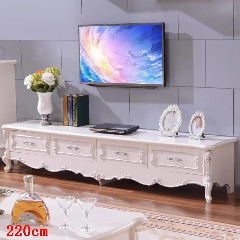Version L Поддержка Ecran Ordinateur Bureau Led Mesa деревянная Tele мебель Европейский деревянный Meuble Mueble стол монитор стенд ТВ шкаф - Цвет: Version L
