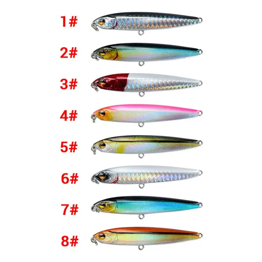 1 шт. 75 мм/13 6 г Minnow приманки для ловли рыбы твердая приманка высокое качество